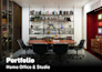 do interior design for private home office, library